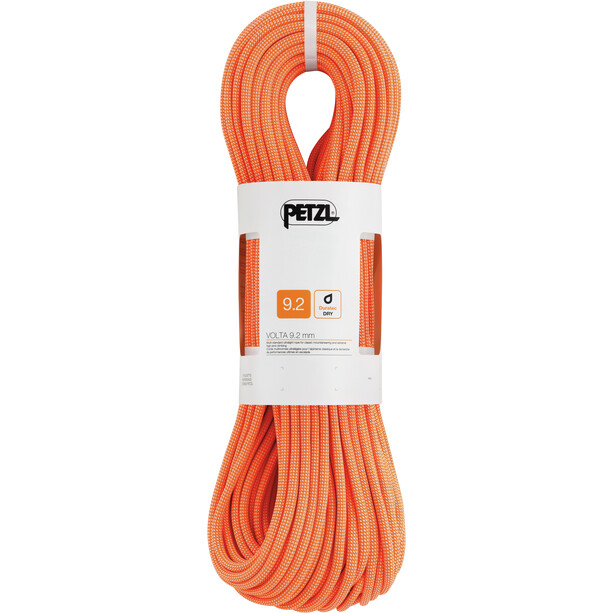 Petzl Volta Cuerda 9,2mm x 70m, naranja