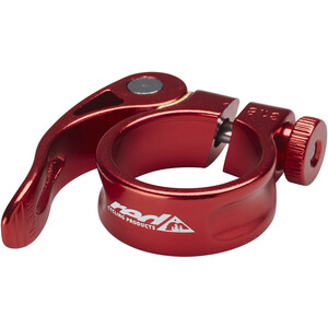 Red Cycling Products QR Abrazadera para tija del sillín Ø35mm, rojo