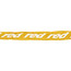 Red Cycling Products Secure Chain Łańcuch rowerowy z zamkiem resetowalny, żółty
