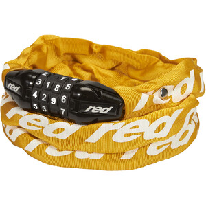 Red Cycling Products Secure Chain candado de cadena Reseteable, amarillo amarillo