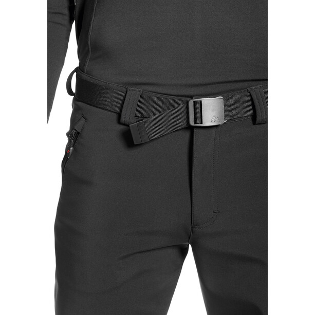 Maier Sports Tech Pants Pantalon Softshell Homme, noir