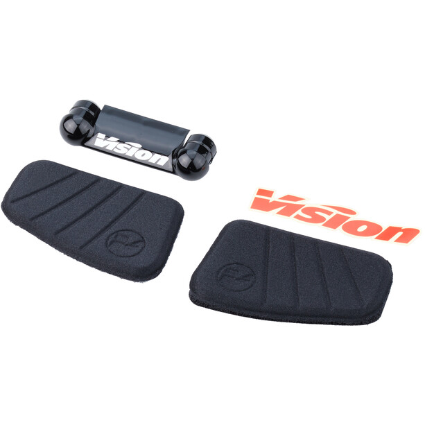 FSA Vision Mini TT Clip-On Manillar de triatlón, negro