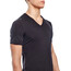 Icebreaker Anatomica V-hals T-shirt Heren, zwart