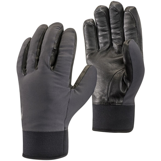 Black Diamond Heavyweight Softshell Gloves grå/svart
