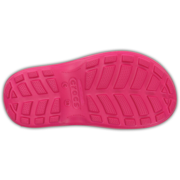 Crocs Handle It Regenstiefel Kinder pink