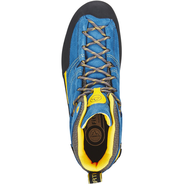 La Sportiva Boulder X Mid Shoes Men blue/yellow