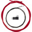 Shimano OPTISLICK Set Cable de cambio Carretera, rojo