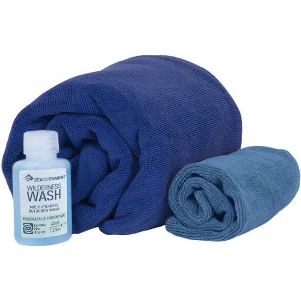 Sea to Summit Tek Towel Wasch-Set L blau