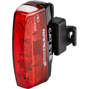 CatEye Rapid Micro G TL-LD620G Takavalo, musta/punainen musta/punainen