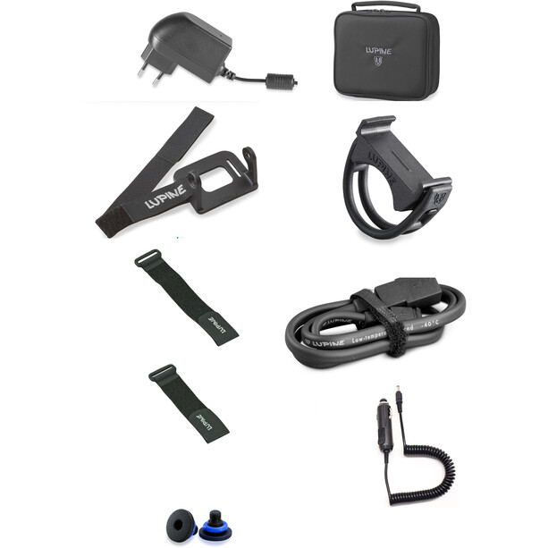 Lupine Wilma Helmlamp 13,8 Ah SmartCore + Bluetooth, zwart