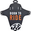Reverse Born to Ride Schutzblech schwarz/orange