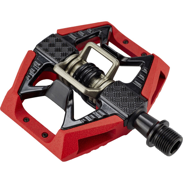 Crankbrothers Double Shot 3 Pedales, negro/rojo