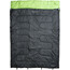 CAMPZ Surfer 400 Sleeping Bag Duo anthracite/green