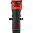 ABUS Bordo Combo 6100/90 SH Vouwslot, zwart/rood