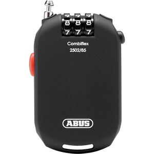 ABUS Combiflex Pro 2502 Kabellås Tydliga siffror svart svart