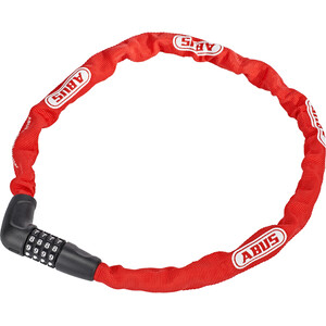 ABUS 5805C Steel-O-Chain candado de cadena, rojo rojo