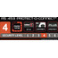 Trelock RS 453 Protect-O-Connect Candado de cuadro NAZ ZR 20 , negro