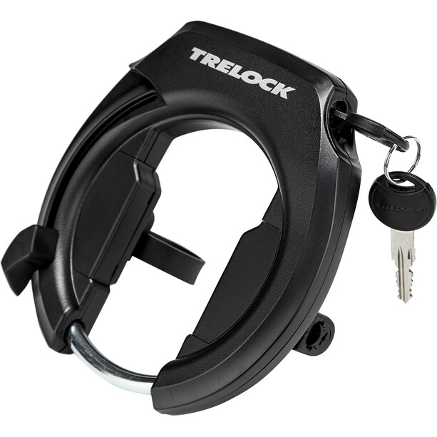 Trelock RS 351 Protect-O-Connect Blokada tylnego koła - O-lock AZ ZR 20, czarny