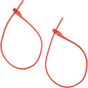Hiplok Z-LOK Cable Tie Lock 2 Pieces, punainen punainen
