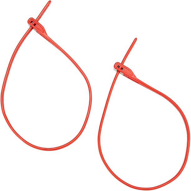 Hiplok Z-LOK Attache de câble 2 pièces, rouge