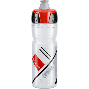 Elite Ombra Drikkeflaske 750 ml Transparent/rød Transparent/rød