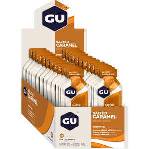 GU Energy Energy Gel 24 x 32g Salted Caramell 