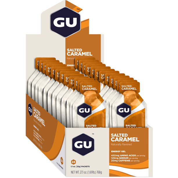 GU Energy Energy Gel 24 x 32g Salted Caramell