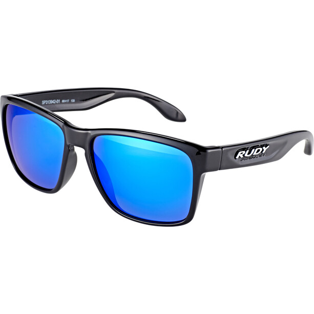 Rudy Project Spinhawk Glasses black gloss - rp optics multilaser blue