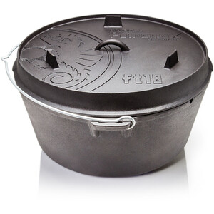 Petromax ft18 Dutch Oven with Plane Bottom Surface without Legs 