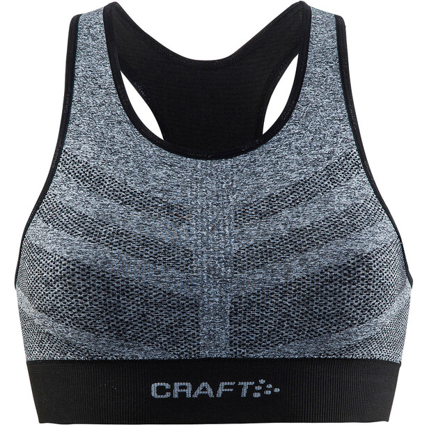 Craft Comfort Mid Impact Bra Dam grå