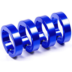 Sixpack Spare clamping rings, blauw