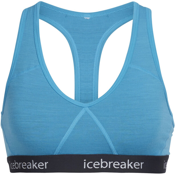 Icebreaker Sprite Racerback Brassière Femme, turquoise
