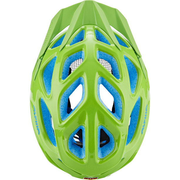 Alpina Mythos 3.0 Helmet neon green-blue