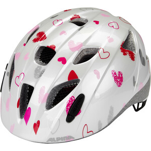 Alpina Ximo Helm Kinder weiß/pink weiß/pink