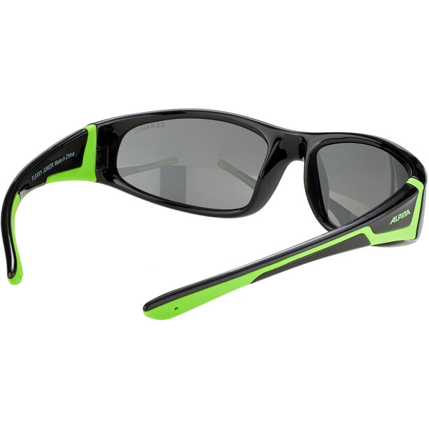 Alpina Flexxy Glasses Kids black-green