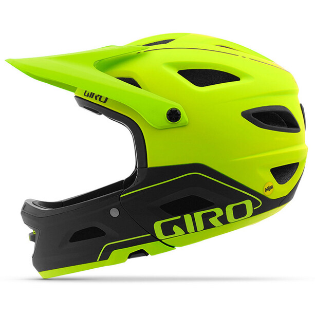 Giro Switchblade MIPS Kask rowerowy, zielony/żółty