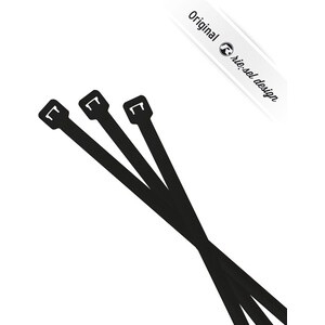 Riesel Design cable:tie 15 stuks, zwart zwart