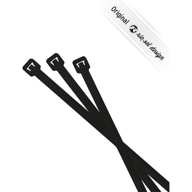 Riesel Design cable:tie 25 Stück schwarz