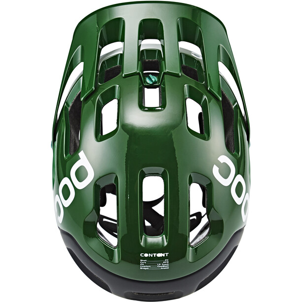 POC Tectal Helmet harf green