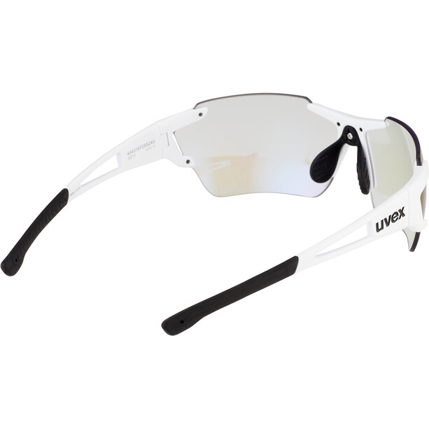 UVEX Sportstyle 803 Race Vario Glasses white/blue