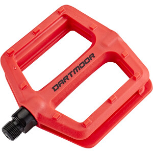 DARTMOOR Candy Flat Pedals red