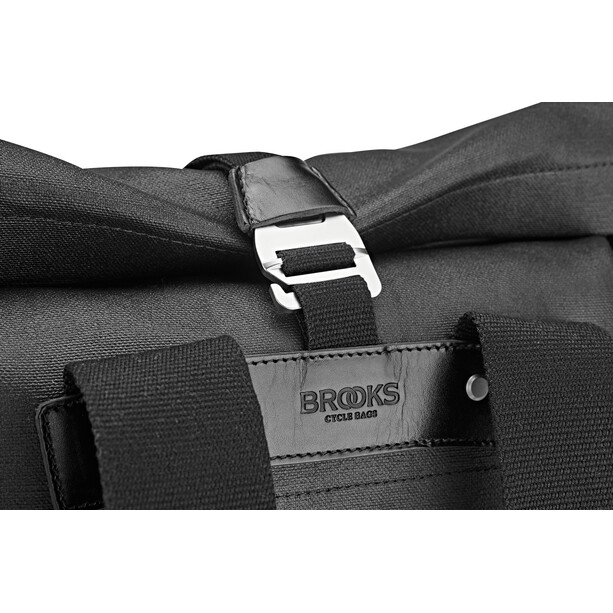 Brooks Pickwick Canvas Backpack 26l total black