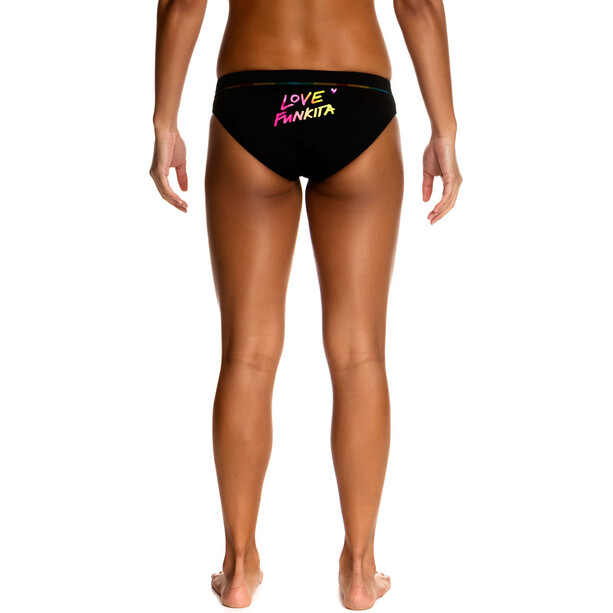 Funkita Sports Bikini Slip Damen schwarz