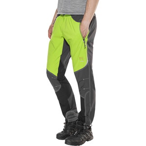 Karpos Rock Pantalones Hombre, gris/verde gris/verde