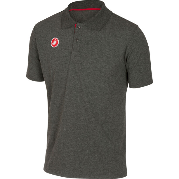 Castelli Race Day Polo Homme, gris