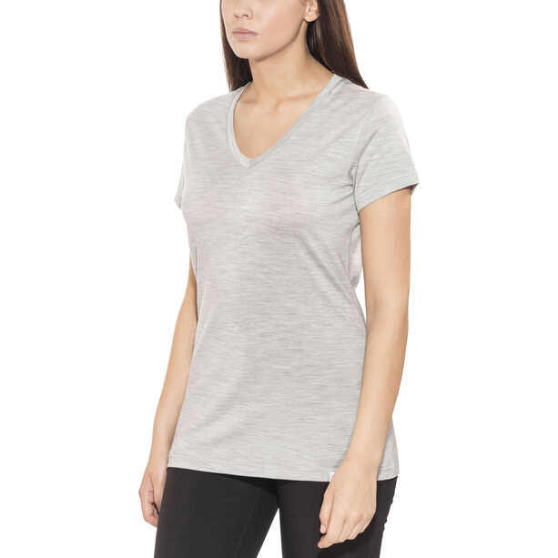 Bergans Bloom T-shirt en laine Femme, gris
