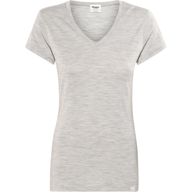 Bergans Bloom Wool T-Shirt Damen grau