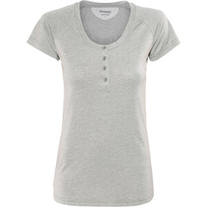 Bergans Gullholmen Camiseta Mujer, gris gris