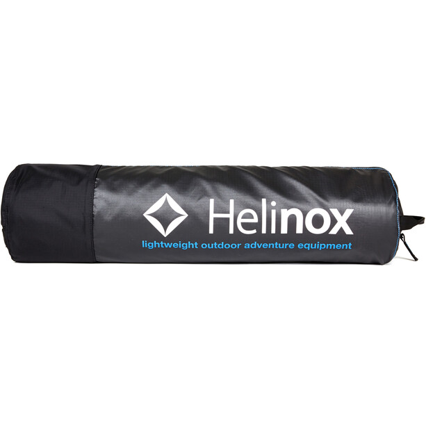 Helinox Cot Max Convertible Leżak, czarny/turkusowy
