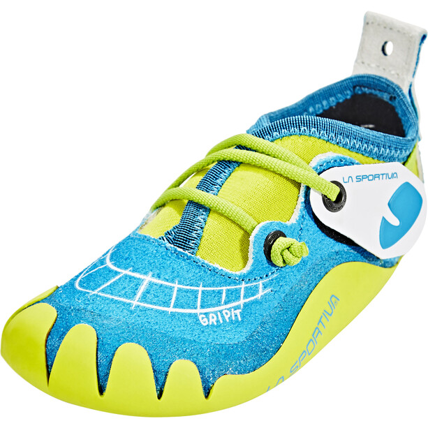 La Sportiva Gripit Scarpe da arrampicata Bambino, blu/verde